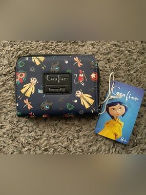 Loungefly Coraline Icons AOP  WALLET